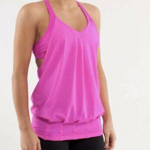 Lululemon | Hot Pink Practice Freely Yoga Tank (4)